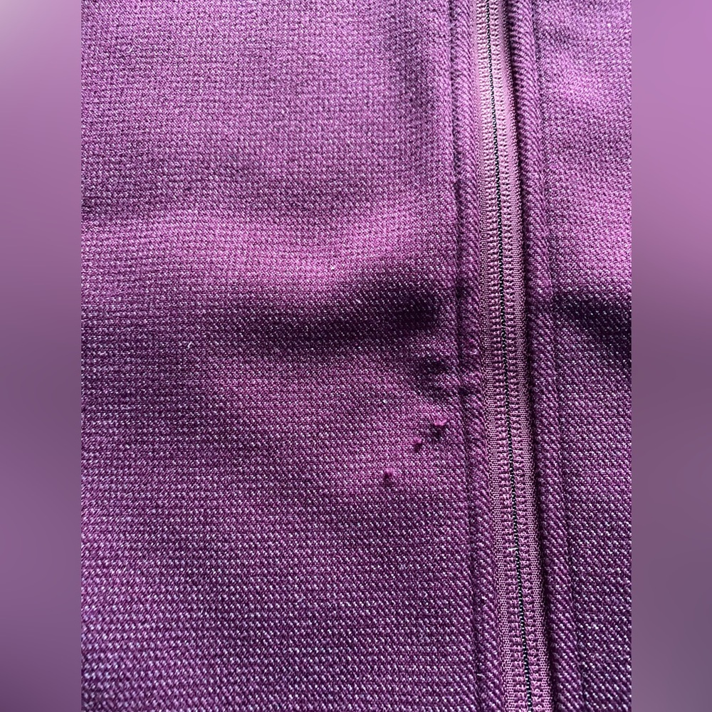 Lululemon City Softshell *Tweed Plum Jacket size M or Lg - Picture 7 of 9